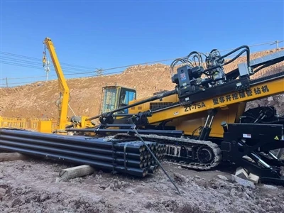 ZT -75 Một giàn khoan phù hợp với các đường ống điện trong các hình thành đá